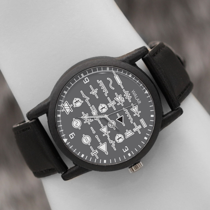 ساعت مچی عقربه ای والار طرح مدار الکتریکی کد LF2613