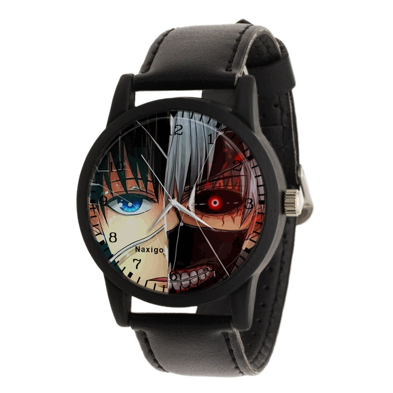 ساعت مچی عقربه ای ناکسیگو مدل Tokyo Ghoul کد LF6809