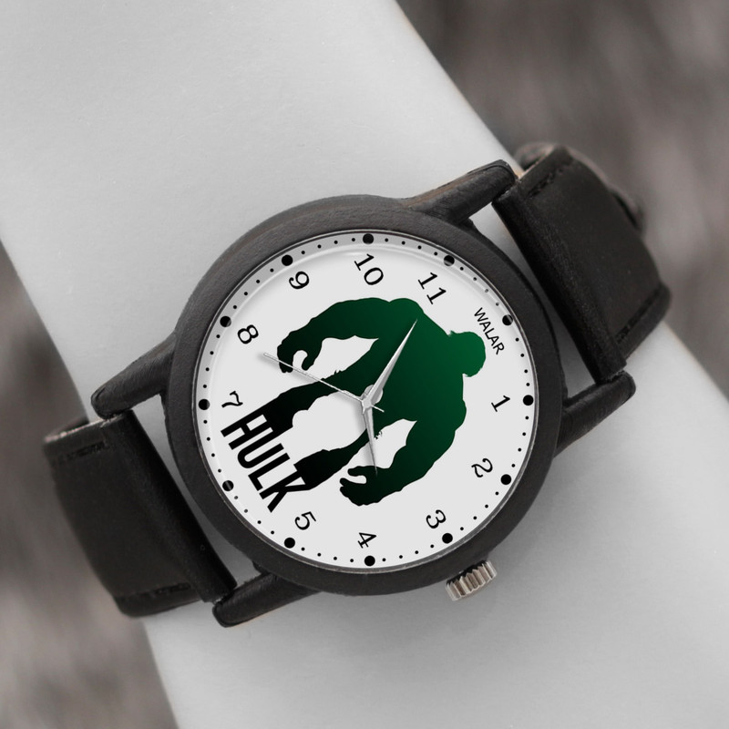 ساعت مچی عقربه ای زنانه و مردانه والار طرح هالک کد LF2309