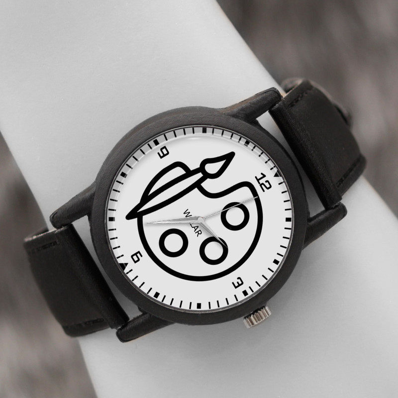 ساعت مچی عقربه ای والار طرح نقاش کد LF2349