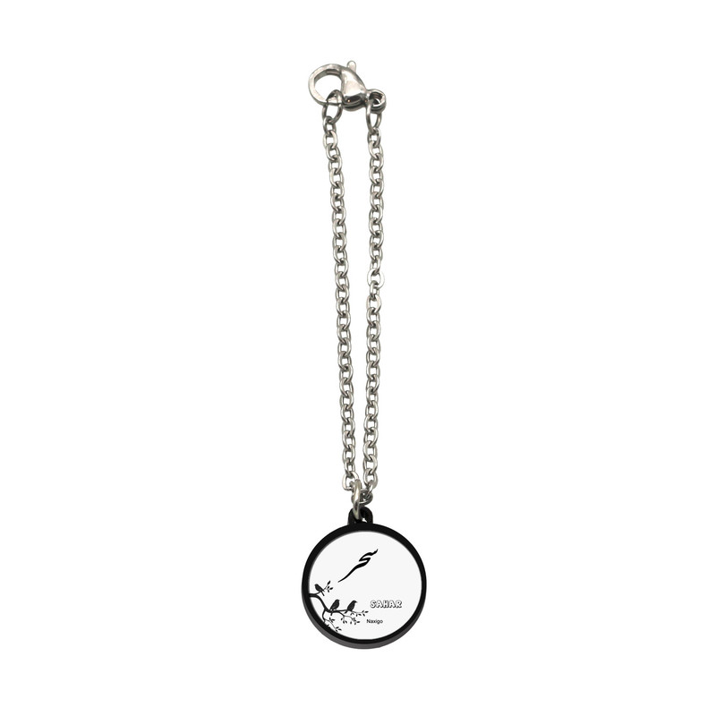 آویز ساعت زنانه ناکسیگو مدل شب تاب طرح سحر کد AW9072