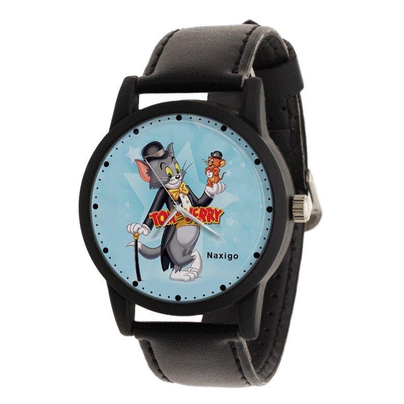 ساعت مچی عقربه ای ناکسیگو مدل تام و جری کد LF12328