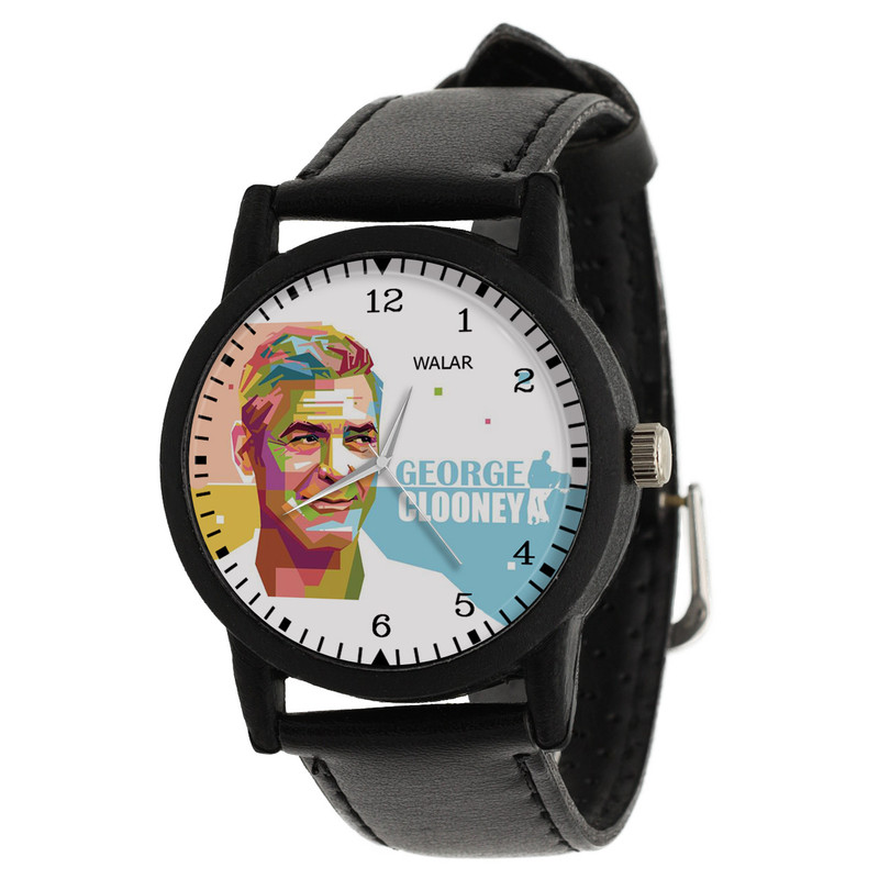 ساعت مچی عقربه ای زنانه و مردانه والار طرح جورج کلونی کد LF2415