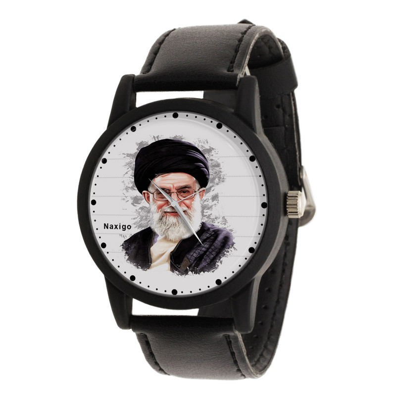 ساعت مچی عقربه ای ناکسیگو مدل تصویر رهبری کد LF11716
