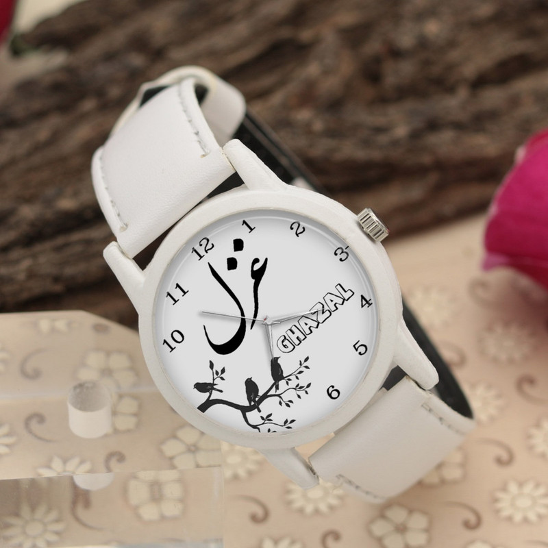 ساعت مچی عقربه ای زنانه طرح غزل کد LF3146