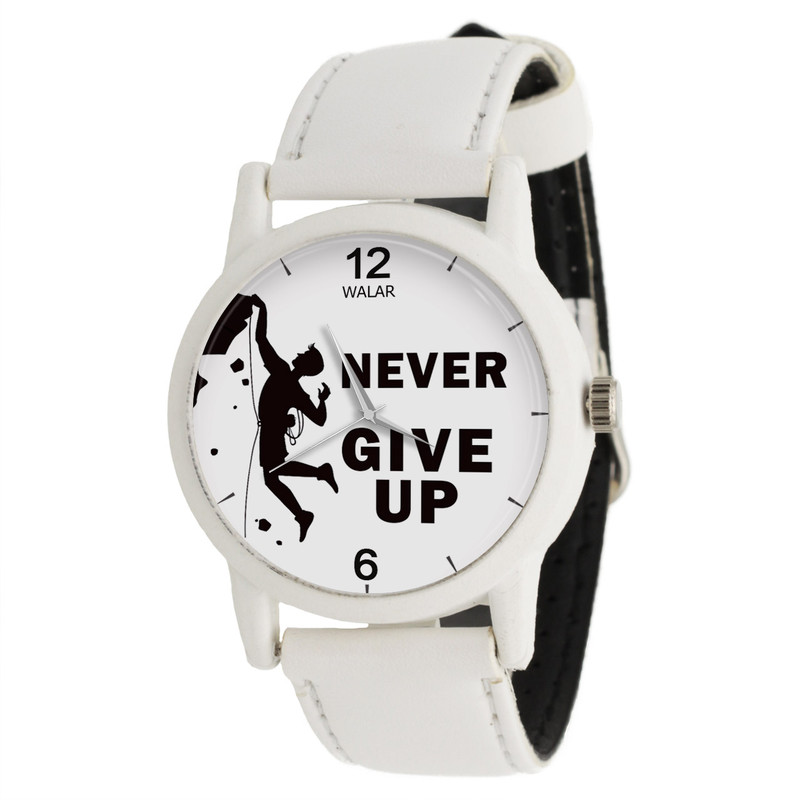 ساعت مچی عقربه ای والار طرح Never Give Up کد LF1593