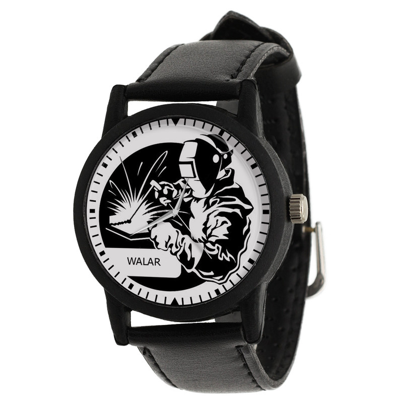 ساعت مچی عقربه ای مردانه والار طرح جوشکاری کد LF2828