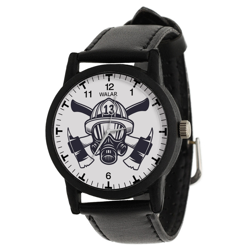 ساعت مچی عقربه ای مردانه والار طرح آتش نشانی کد LF2854