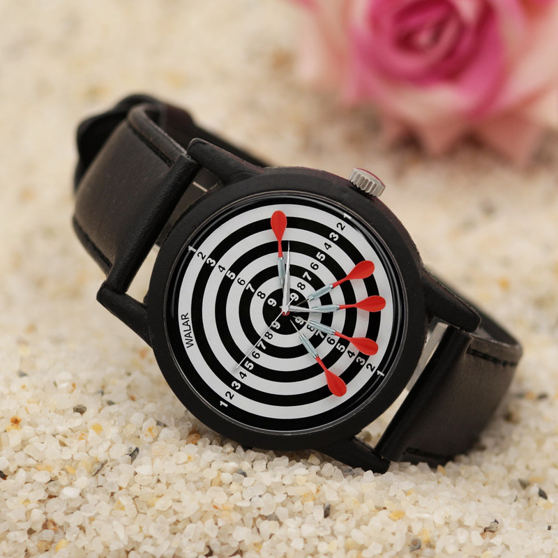 ساعت مچی عقربه ای والار طرح دارت کد LF2336