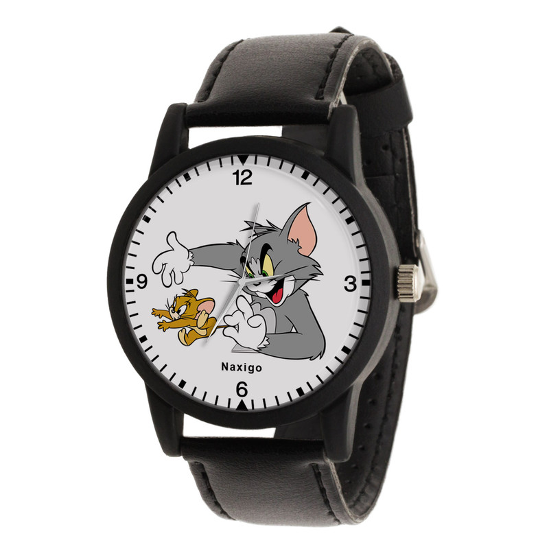 ساعت مچی عقربه ای ناکسیگو مدل تام و جری کد LF12366