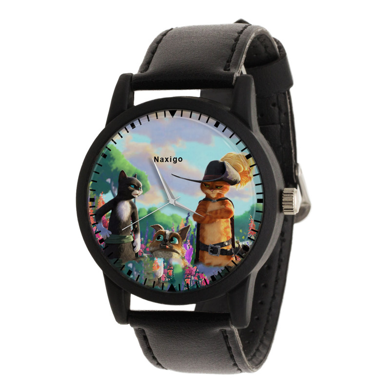 ساعت مچی عقربه ای ناکسیگو مدل Puss in Boots The Last Wish کد LF14017