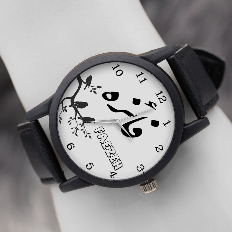 ساعت مچی عقربه ای زنانه طرح فائزه کد LF3050