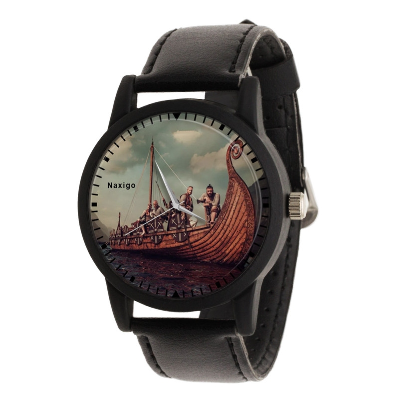 ساعت مچی عقربه ای ناکسیگو مدل Vikings کد LF13940