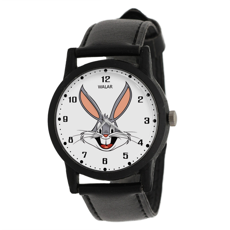 ساعت مچی عقربه ای زنانه و مردانه والار طرح باگز بانی کد LF2241