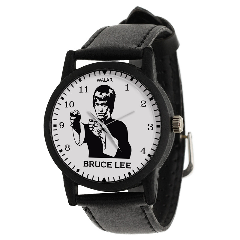 ساعت مچی عقربه ای والار طرح بروس لی کد LF2286