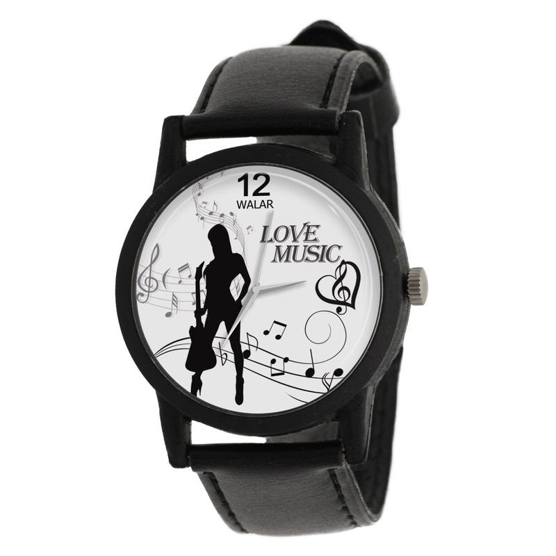 ساعت مچی عقربه ای زنانه والار طرح موسیقی مدل LF1329