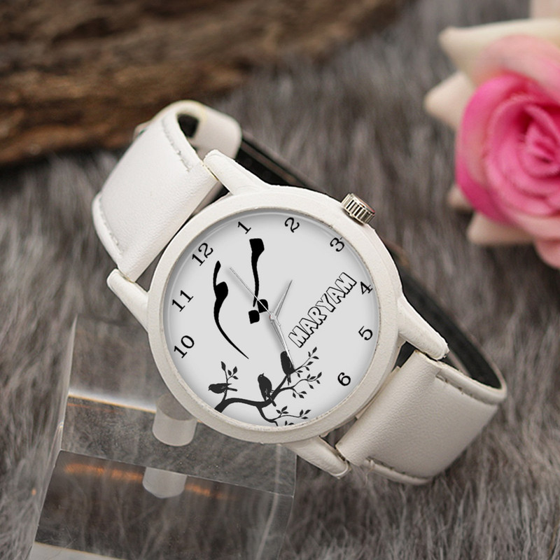 ساعت مچی عقربه ای زنانه طرح مریم کد LF3113