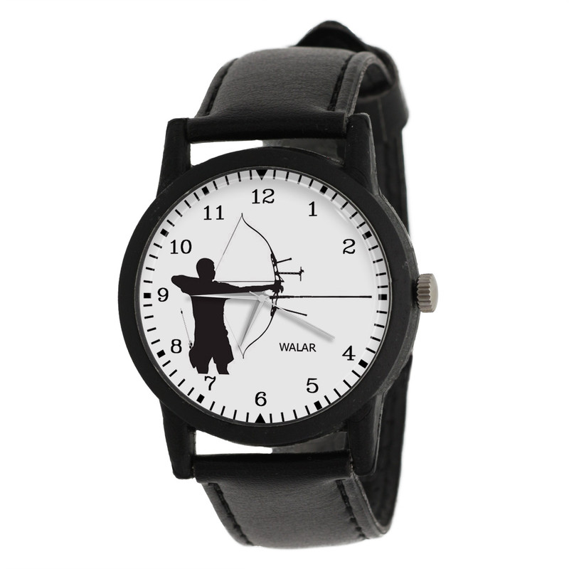 ساعت مچی عقربه ای والار طرح تیر اندازی با کمان کد LF2118