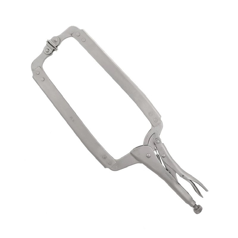 انبر قفلی فک بلند ایران پتک مدل HE1810 سایز 18 اینچ