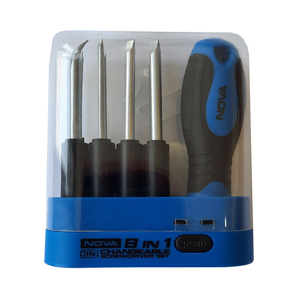 مجموعه 8 عددی پیچ گوشتی نووا مدل NTS 1340