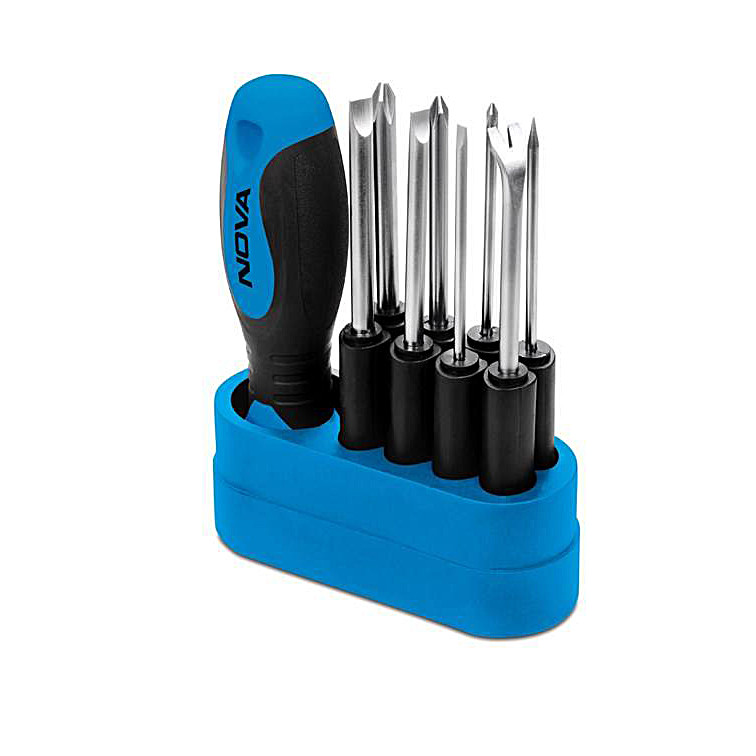 مجموعه 8 عددی پیچ گوشتی و سری پیچ گوشتی نووا کد SMN49