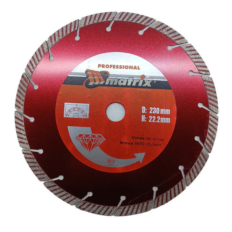 صفحه برش  گرانيت بر مدل ماتريکس