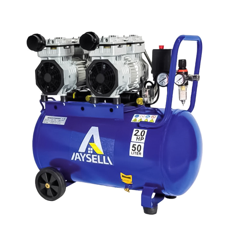 کمپرسور باد آیسل مدل AL502 ظرفیت 50 لیتر