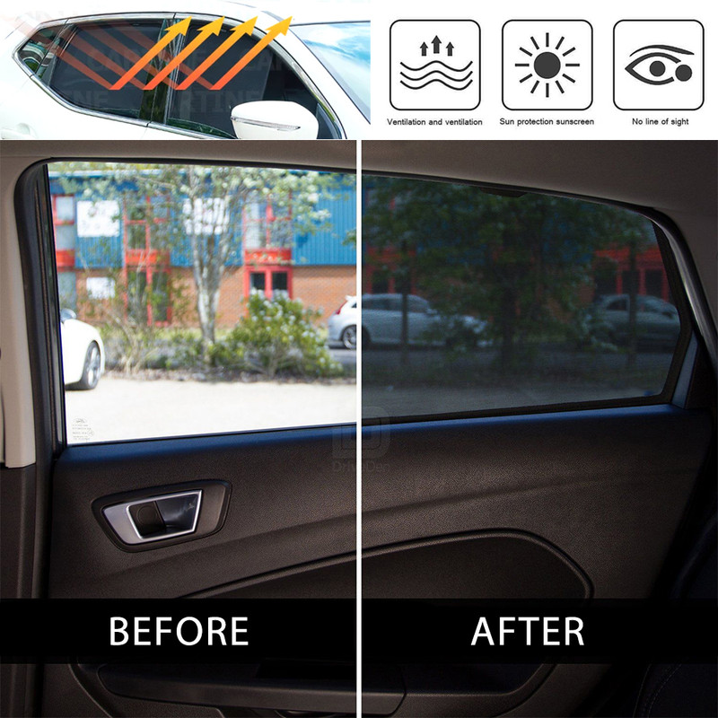  آفتاب گیر خودرو مدل UV RESISTANT مناسب برای سمند مجموعه 5 عددی