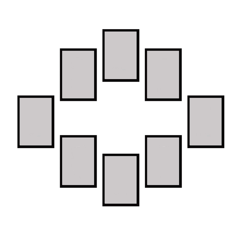 قاب عکس بکلیت مدل 215-75 مجموعه 8 عددی