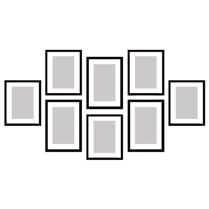 قاب عکس بکلیت مدل پاسپارتو 215-95 مجموعه 8 عددی