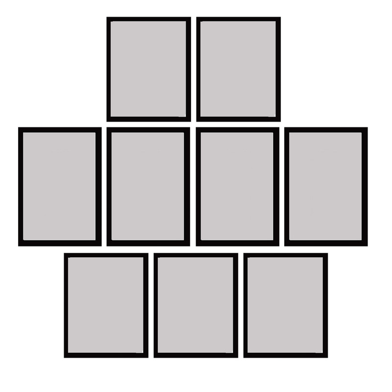 قاب عکس بکلیت مدل 215-8 مجموعه 9 عددی