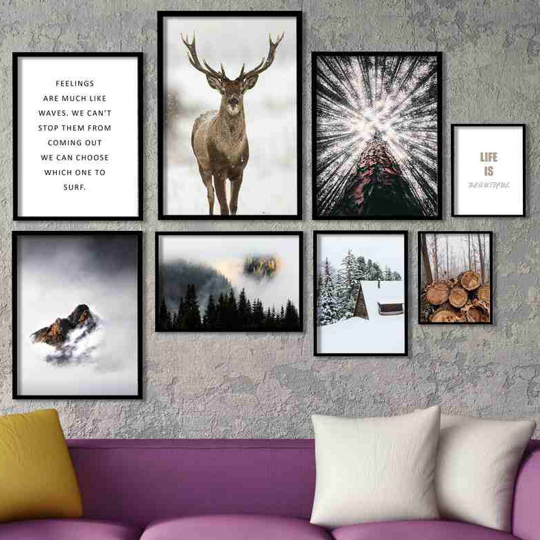 تابلو بکلیت مدل تابلو مدرن کد 366 بسته 8 عددی