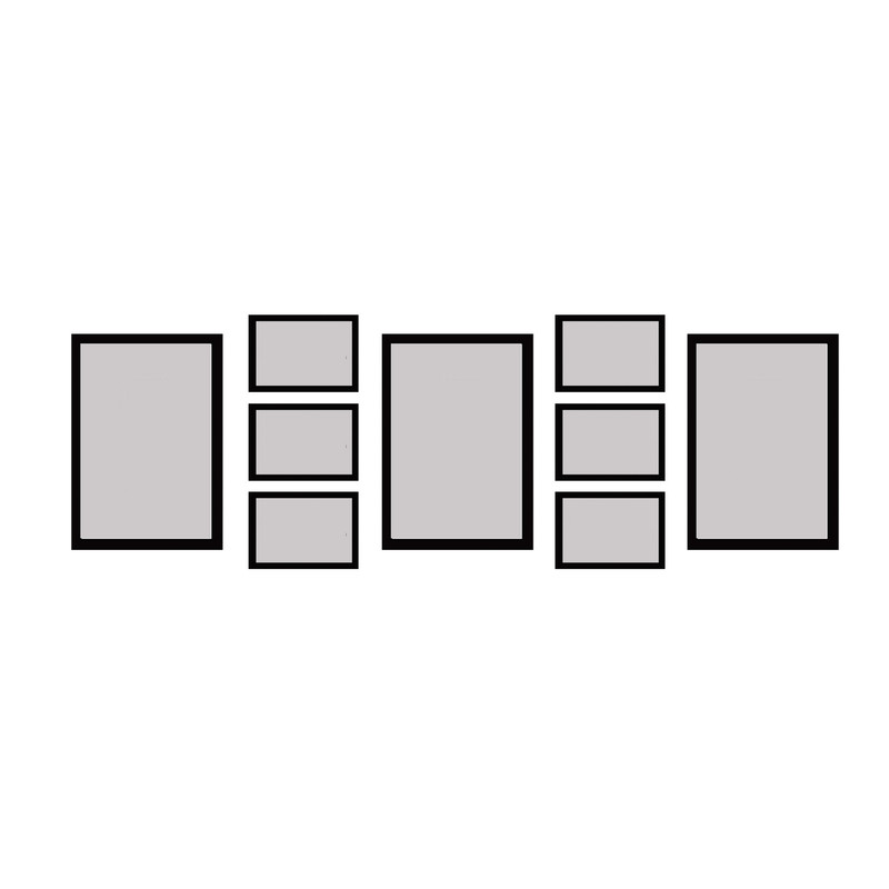 قاب عکس بکلیت مدل 215-109 مجموعه 9 عددی