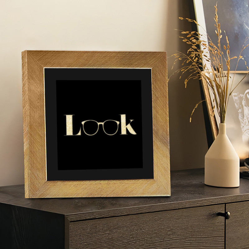 تابلو بکلیت طرح دکوری Look مدل T-06