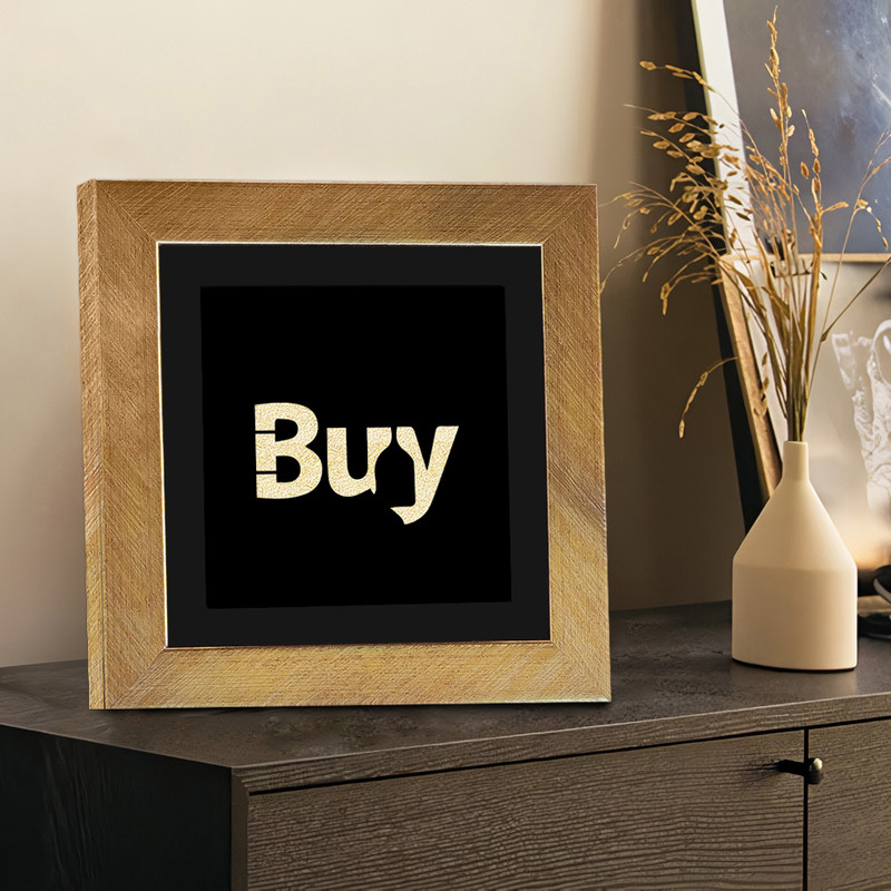 تابلو بکلیت طرح دکوری Buy مدل T-119