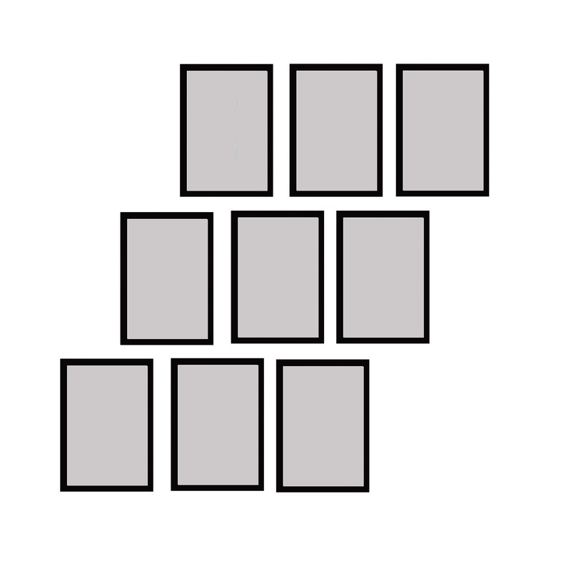 قاب عکس بکلیت مدل 215-120 مجموعه 9 عددی
