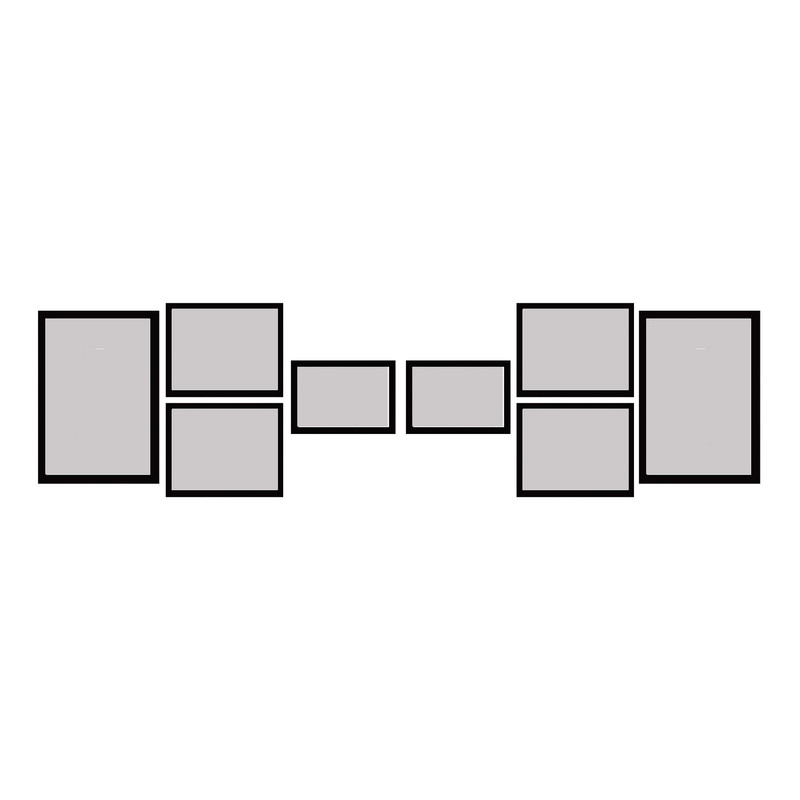 قاب عکس بکلیت مدل 215-115 مجموعه 8 عددی