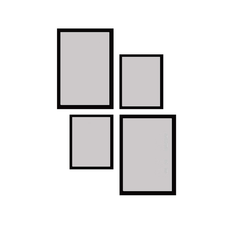 قاب عکس بکلیت مدل 215-116 مجموعه 4 عددی