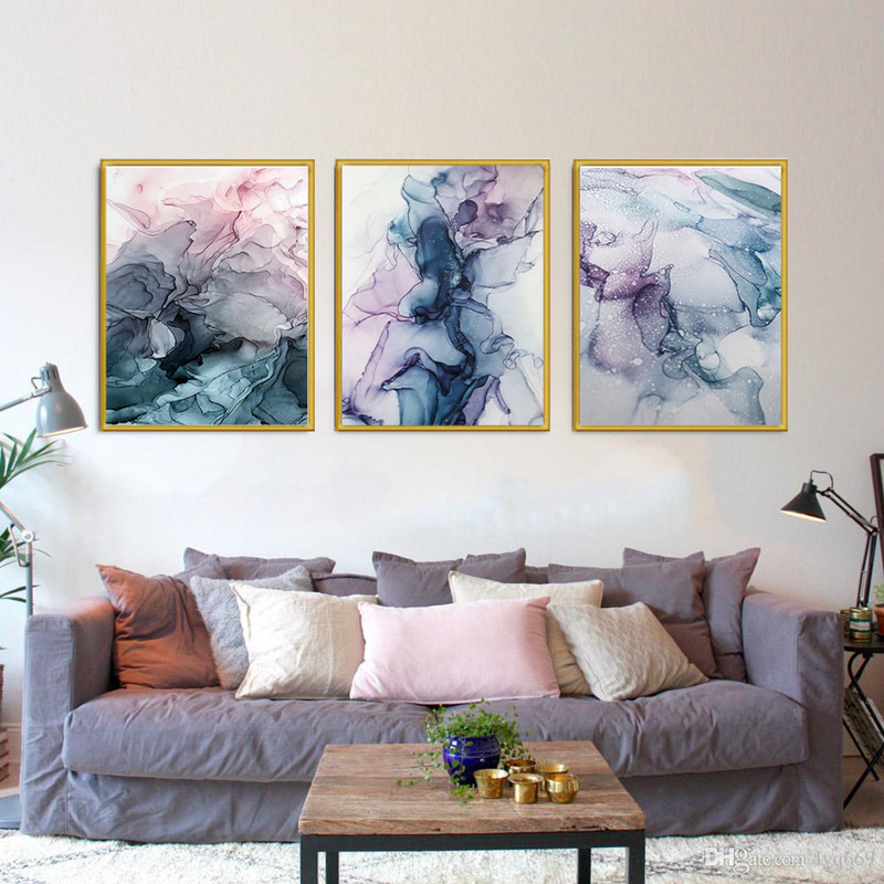 تابلو بکلیت طرح نقاشی مدل دکوراتیو T-299  مجموعه 3 عددی