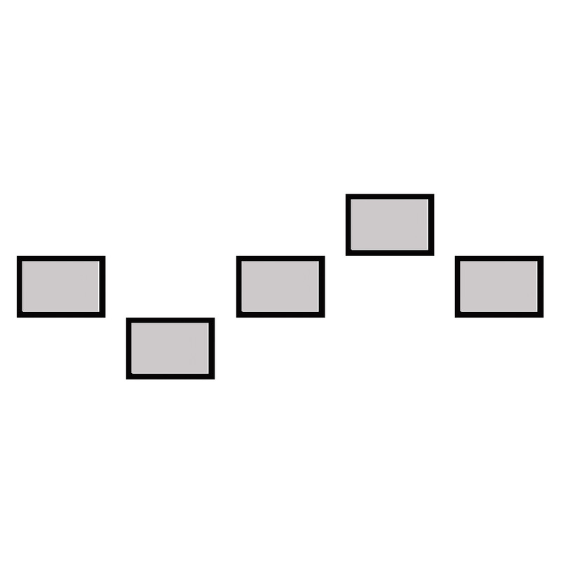 قاب عکس بکلیت مدل 215-35 مجموعه 5 عددی