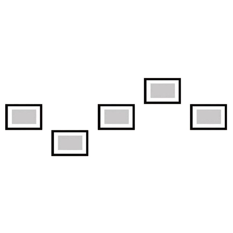 قاب عکس بکلیت مدل پاسپارتو 215-89 مجموعه 5 عددی