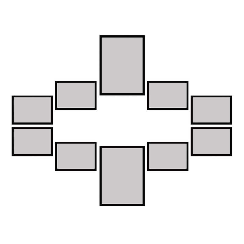 قاب عکس بکلیت مدل 215-72 مجموعه 10 عددی