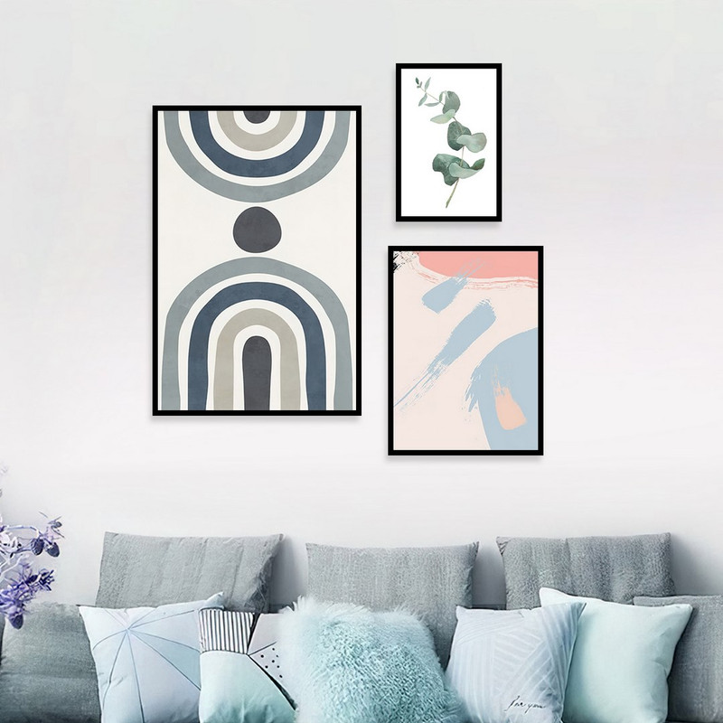 تابلو بکلیت مدل طرح دکوراتیو مینیمال B-1099 مجموعه 3 عددی