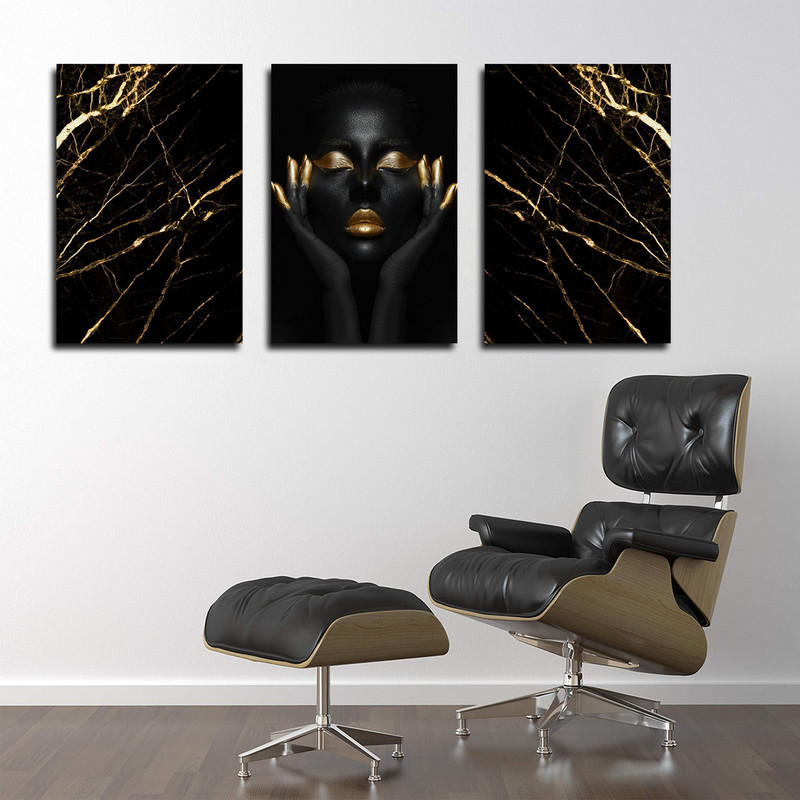 تابلو شاسی بکلیت طرح مدرن مدل SH-1680 مجموعه 3 عددی