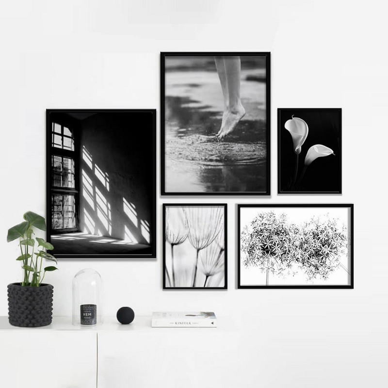 تابلو بکلیت طرح قاصدک مدل دکوراتیو B-344 مجموعه 5 عددی