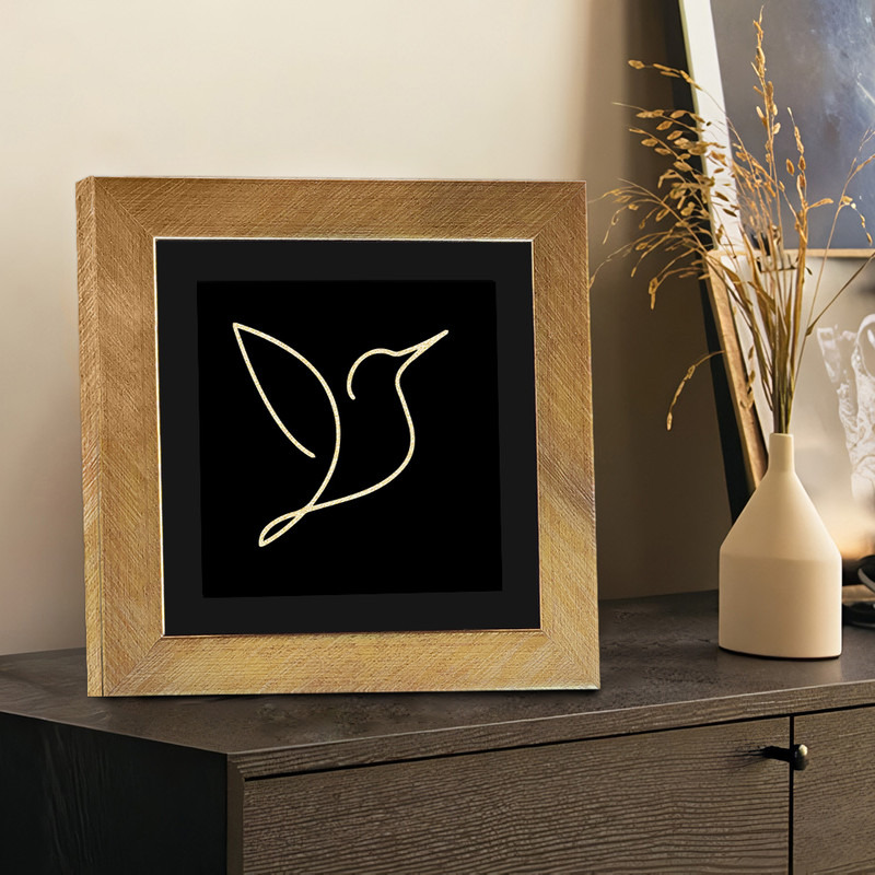 تابلو بکلیت طرح دکوری پرنده مدل T-66