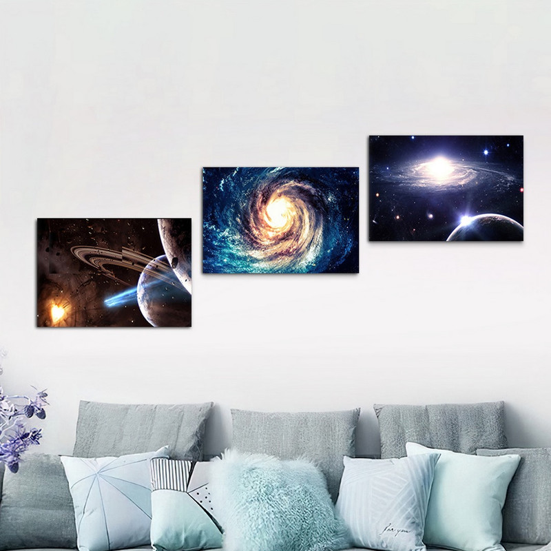 تابلو شاسی بکلیت طرح کهکشانی مدل SH-1043 مجموعه 3 عددی