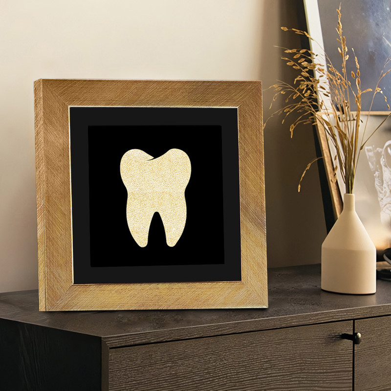 تابلو بکلیت طرح دکوری دندان مدل T-92