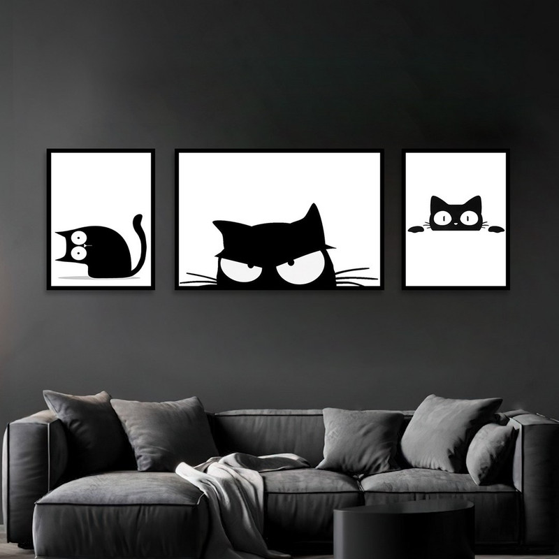 تابلو بکلیت طرح نقاشی دکوراتیو مدرن سبک کوبیسم مدل B-1398 مجموعه 3 عددی