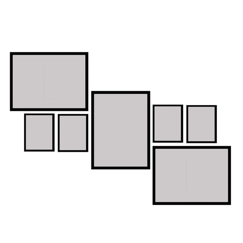 قاب عکس بکلیت مدل 215-118 مجموعه 7 عددی